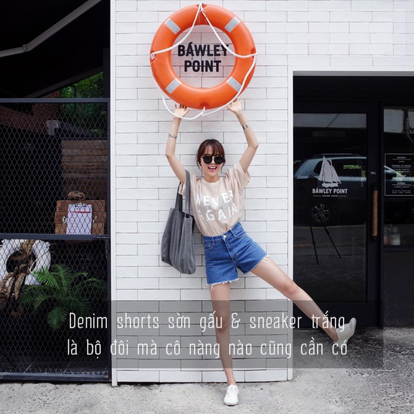 Cẩm Nang Diện Shorts Đẹp Nổi Bật Cho Dáng Người Châu Á 9